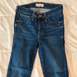 Madewell 9” high-rise skinny jeans